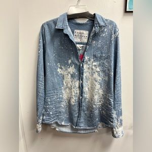 Frank & Elieen denim top